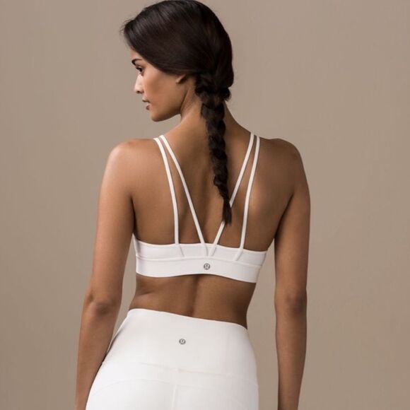 Lululemon Anew White Mesh Sports Bra - Picture 4 of 7